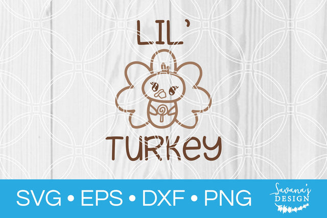 Lil Turkey SVG SavanasDesign 