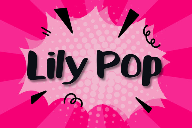 Lily Pop a Handwritten Font Font Kitaleigh 