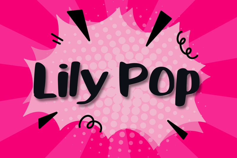Lily Pop a Handwritten Font Font Kitaleigh 