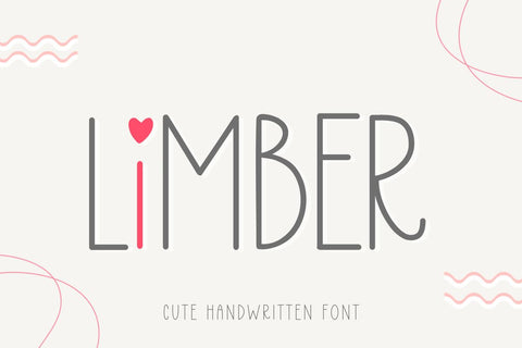 Limber Font Font AnningArts Design 