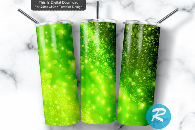 Lime Green Glitter Holographic 20 oz / 30 oz Tumbler PNG Sublimation Regulrcrative 