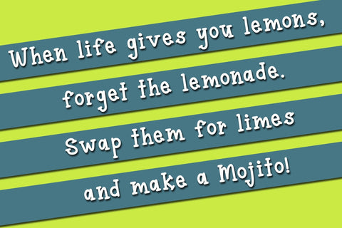 Lime Mojito - A Fun Serif Font Font Laura Swanson Design 