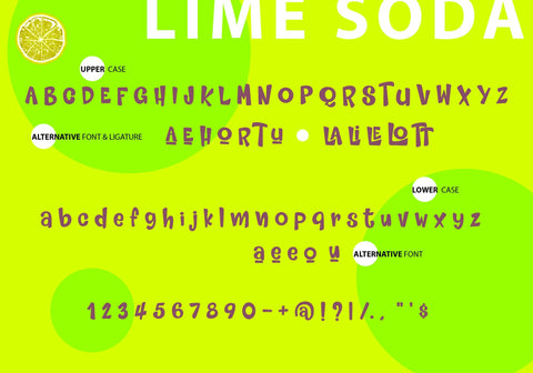 Lime Soda Font BB Digital Arts 