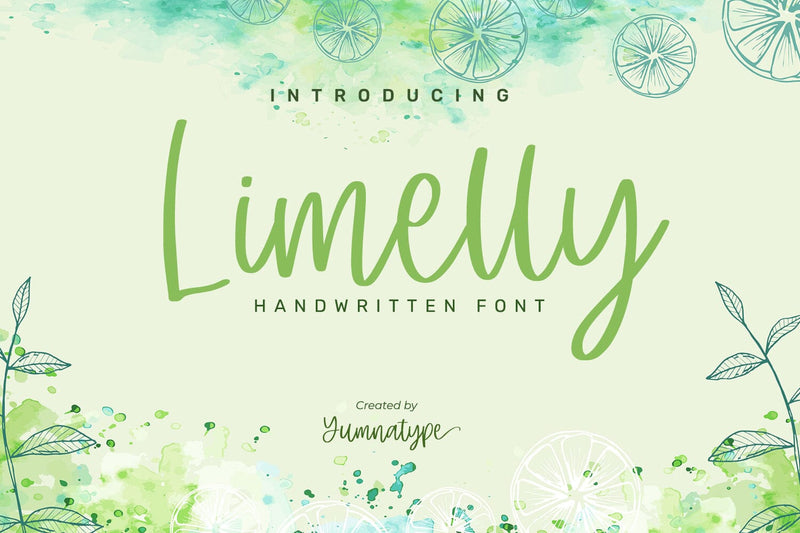 Limelly Font yumnatype 