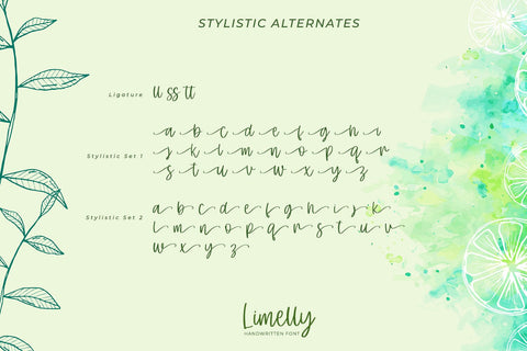 Limelly Font yumnatype 