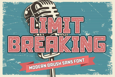 Limit Breaking Font Letterara 