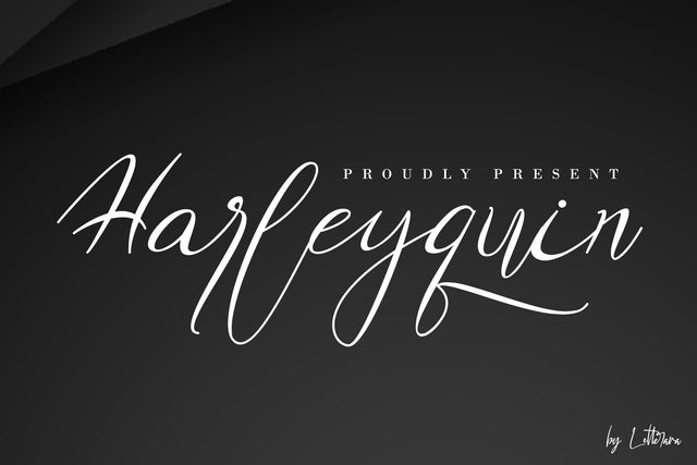 LIMITED OFFER!! Harleyquin Font Letterara