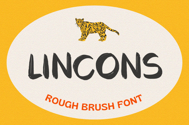 Lincons - Rough Retro Font Font Vultype Co 