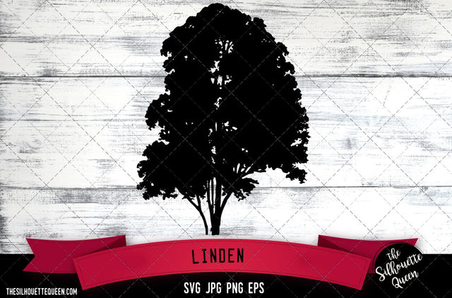 Linden SVG -Vector Art Commercial & Personal Use- Cricut,Silhouette,Cameo,Vinyl Cut SVG Loveleen Kaur 