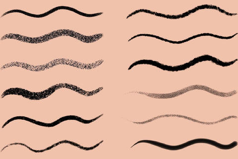 Line Art Procreate Brushes SVG SvgOcean 