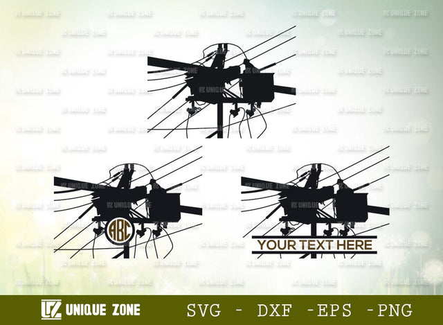Lineman Monogram SVG Cut File, Line Worker Svg, Electrician Svg, Utility Lineman Svg, Lineman Silhouette, Power Lineman Svg, Electrik Svg, SVG Unique Zone 