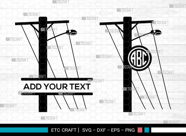 Lineman SVG, Electrician Svg, Line worker Svg, Power Lineman Svg, Electricity Svg, Electrical Lineman Svg, Split Monogram Svg SVG ETC Craft 