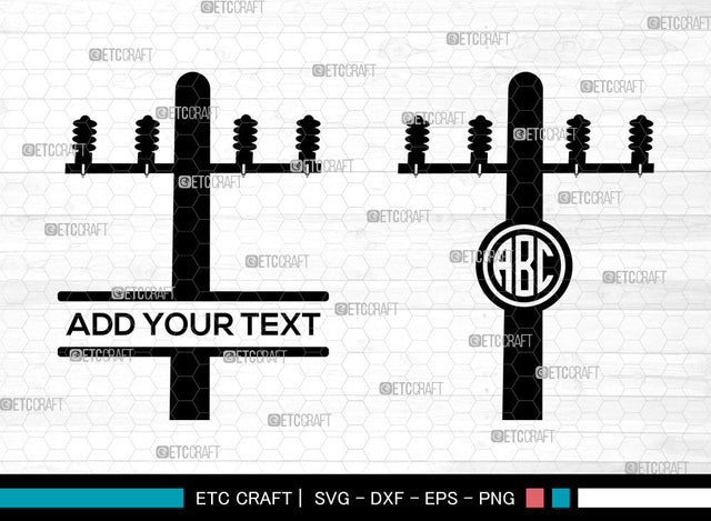 Lineman SVG, Electrician Svg, Line worker Svg, Power Lineman Svg, Electricity Svg, Electrical Lineman Svg, Split Monogram Svg SVG ETC Craft 