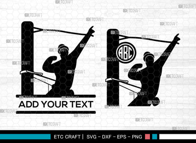 Lineman SVG, Electrician Svg, Line worker Svg, Power Lineman Svg, Electricity Svg, Electrical Lineman Svg, Split Monogram Svg SVG ETC Craft 