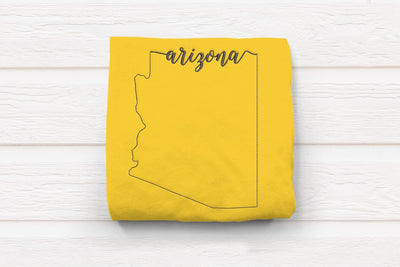 Linework State of Arizona Embroidery Embroidery/Applique DESIGNS Designed by Geeks 