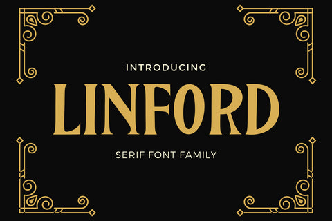 Linford Font Prasetya Letter 