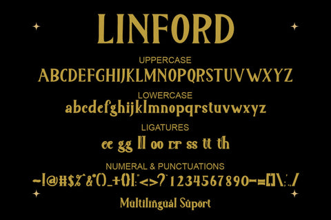 Linford Font Prasetya Letter 