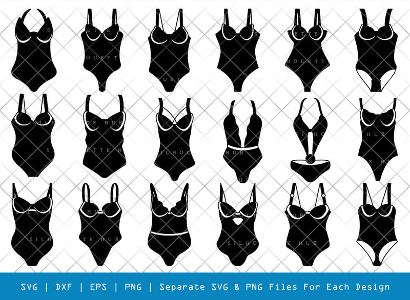 Lingerie SVG, Lingerie Silhouette, Sexy Sleepwear Svg, Bra Svg, Women ...