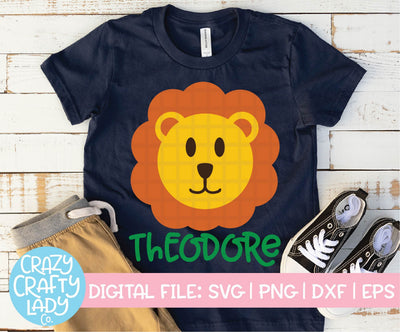 Lion Animal | Jungle SVG Cut File SVG Crazy Crafty Lady Co. 