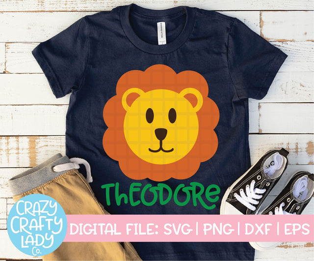 Lion Animal | Jungle SVG Cut File SVG Crazy Crafty Lady Co. 
