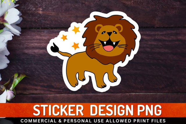 Lion Clipart Sublimation PNG Sublimation Regulrcrative 