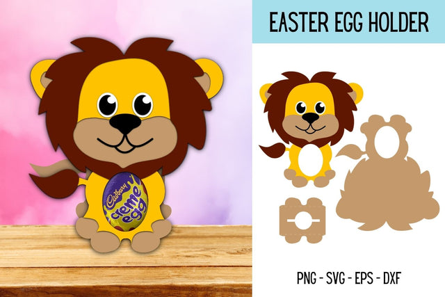Lion Egg Holder SVG SVG SvgOcean 