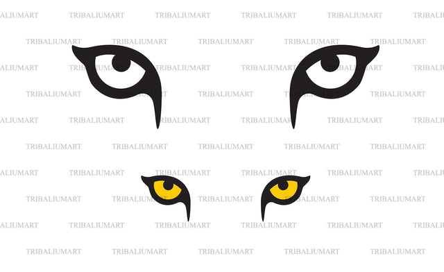 Lion eyes SVG TribaliumArtSF 