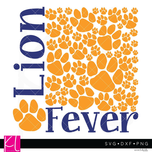 Lion Fever SVG Kelly Lollar Designs 