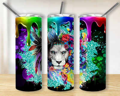 Lion King 20oz Skinny Tumbler Sublimation Wrap Design PNG Digital Download Sublimation BouDesign 
