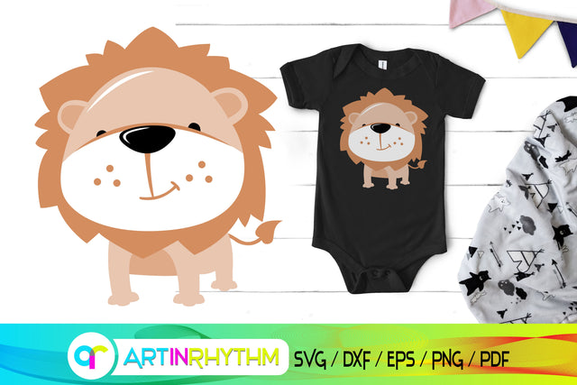 lion, lion svg, animals svg SVG Artinrhythm shop 