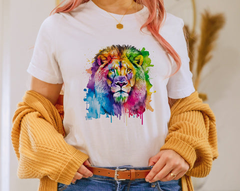 Lion Sublimation Designs Bundle, 6 Designs, Lion PNG Files, Lion Clipart Sublimation HappyDesignStudio 