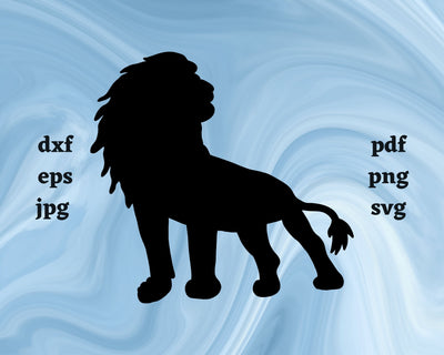 Lion SVG Cut File SVG Northern Light SVG 