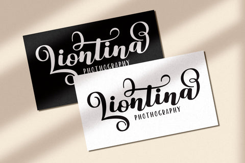 Liontine Script - Swash With Extras - Font AngelStudio 