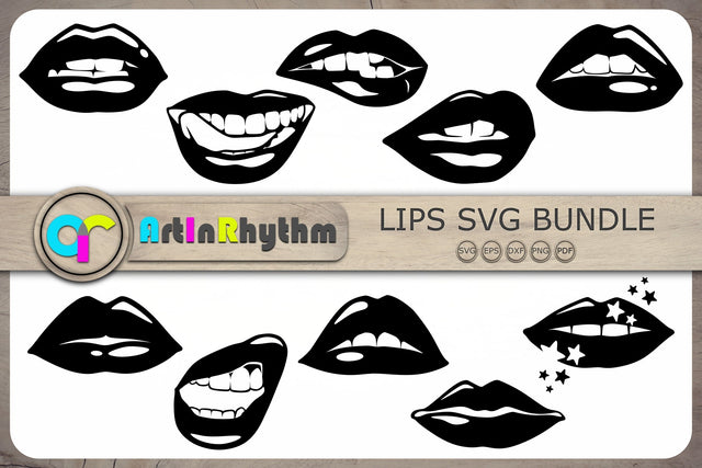 Lips Svg Bundle, Women Lips Svg, Lips Svg, Lips Cliparts SVG Artinrhythm shop 
