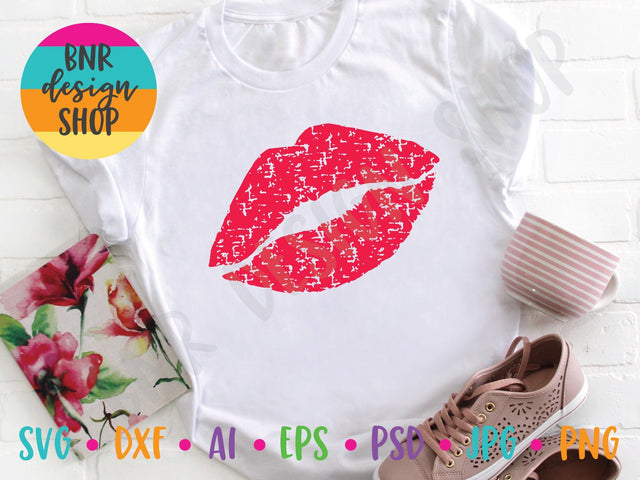 Lips SVG SVG BNRDesignShop 