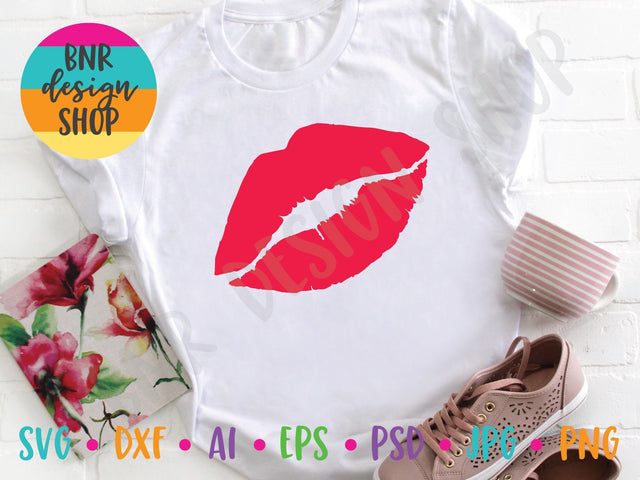 Lips SVG SVG BNRDesignShop 