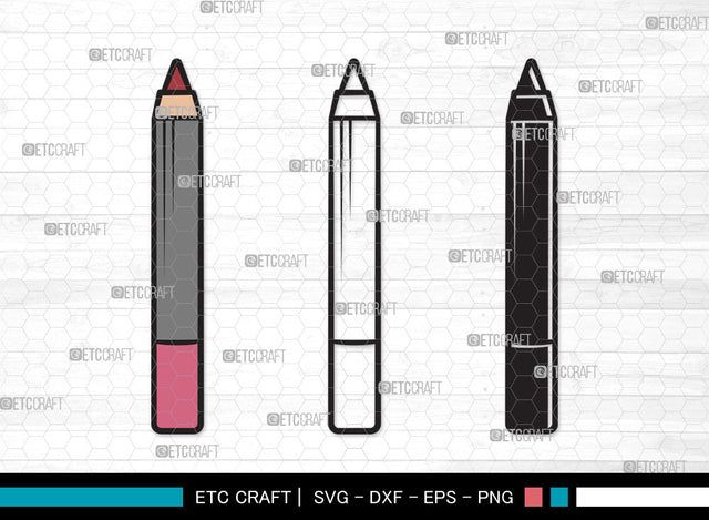 Lipstick Clipart SVG, Fashion Lipstick Svg, Womens Beauty Svg, Beauty Svg, Makeup Svg, Lips Makeup Svg, Matte Lipstick Svg, Lipstick Clipart SVG ETC Craft 