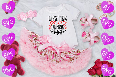 Lipstick Junkie SVG CraftlabSvg29 
