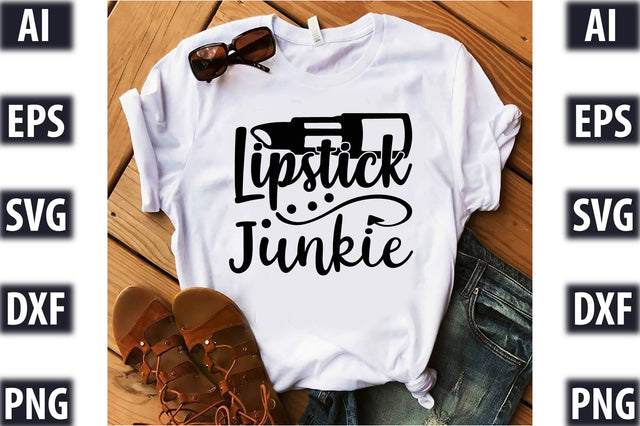 Lipstick Junkie SVG SVGista 