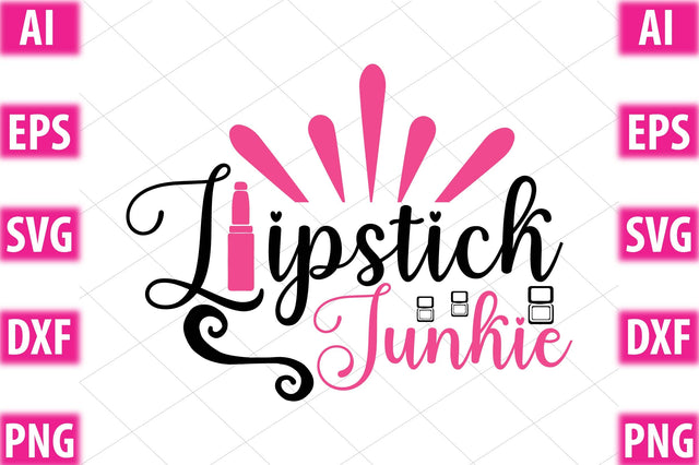 Lipstick Junkie SVG SVGista 