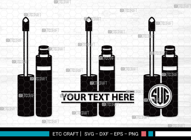 Lipstick Monogram SVG, Fashion Lipstick Svg, Womens Beauty Svg, Beauty Svg, Makeup Svg, Lips Makeup Svg, Matte Lipstick Svg, Lipstick Monogram SVG ETC Craft 