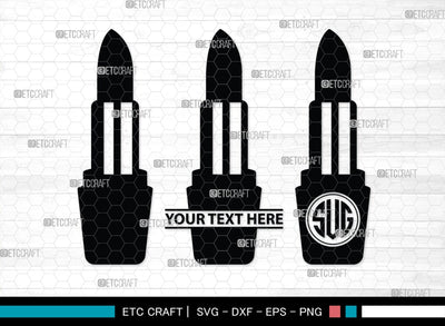 Lipstick Silhouette, Lipstick SVG, Fashion Lipstick Svg, Womens Beauty Svg, Fashion Svg, Lipstick Bundle, SB00201 SVG ETC Craft 