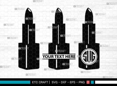 Lipstick Silhouette, Lipstick SVG, Fashion Lipstick Svg, Womens Beauty Svg, Fashion Svg, Lipstick Bundle, SB00201 SVG ETC Craft 