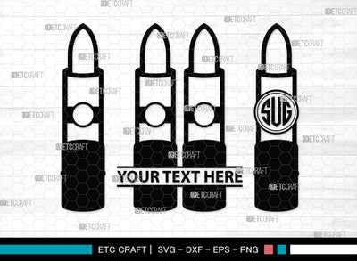 Lipstick Silhouette, Lipstick SVG, Fashion Lipstick Svg, Womens Beauty Svg, Fashion Svg, Lipstick Bundle, SB00201 SVG ETC Craft 