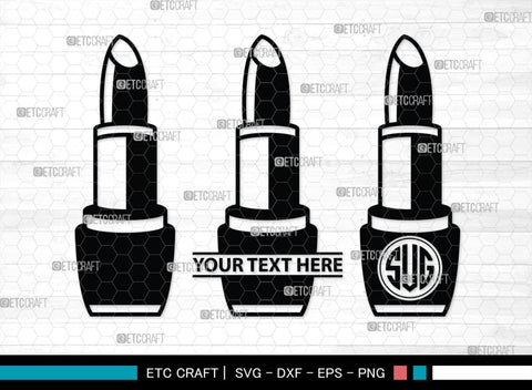 Lipstick Silhouette, Lipstick SVG, Fashion Lipstick Svg, Womens Beauty Svg, Fashion Svg, Lipstick Bundle, SB00201 SVG ETC Craft 