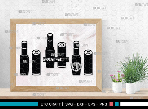 Lipstick Silhouette, Lipstick SVG, Fashion Lipstick Svg, Womens Beauty Svg, Fashion Svg, Lipstick Bundle, SB00201 SVG ETC Craft 