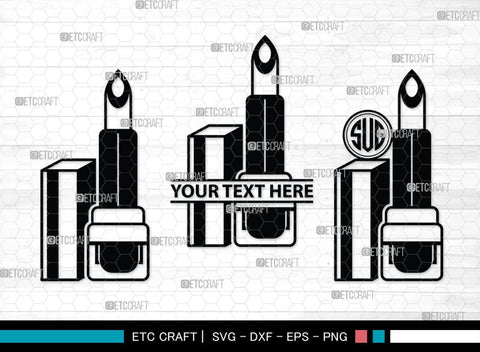 Lipstick Silhouette, Lipstick SVG, Fashion Lipstick Svg, Womens Beauty Svg, Fashion Svg, Lipstick Bundle, SB00201 SVG ETC Craft 