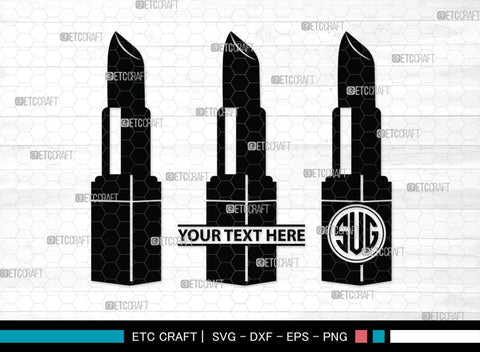 Lipstick Silhouette, Lipstick SVG, Fashion Lipstick Svg, Womens Beauty Svg, Fashion Svg, Lipstick Bundle, SB00201 SVG ETC Craft 