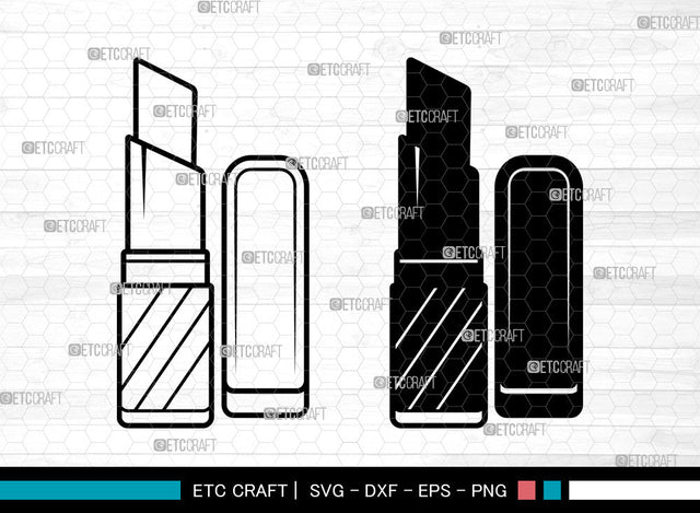 Lipstick SVG, Makeup Svg, Matte Lipstick Svg, Lips Makeup Svg, Lipstick Svg SVG ETC Craft 