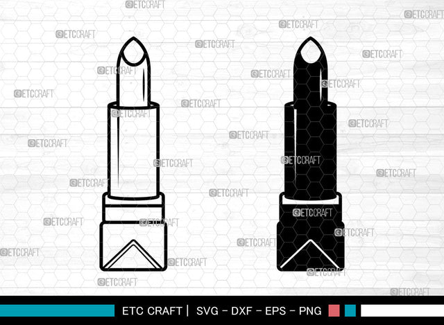 Lipstick SVG, Makeup Svg, Matte Lipstick Svg, Lips Makeup Svg, Lipstick Svg SVG ETC Craft 